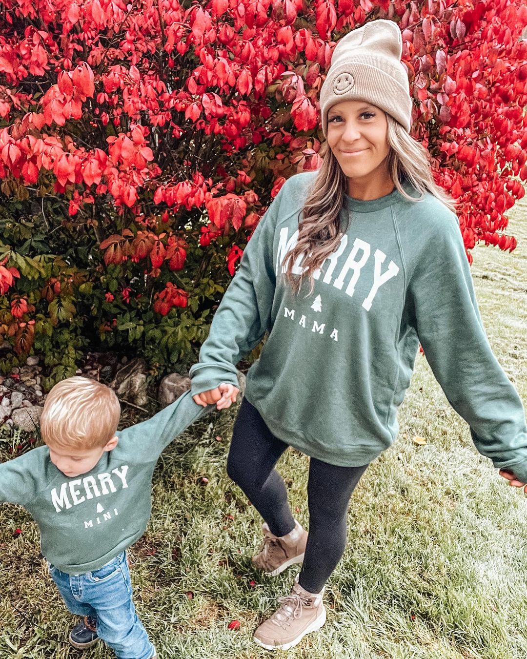 Merry Mama Crewneck Sweatshirt