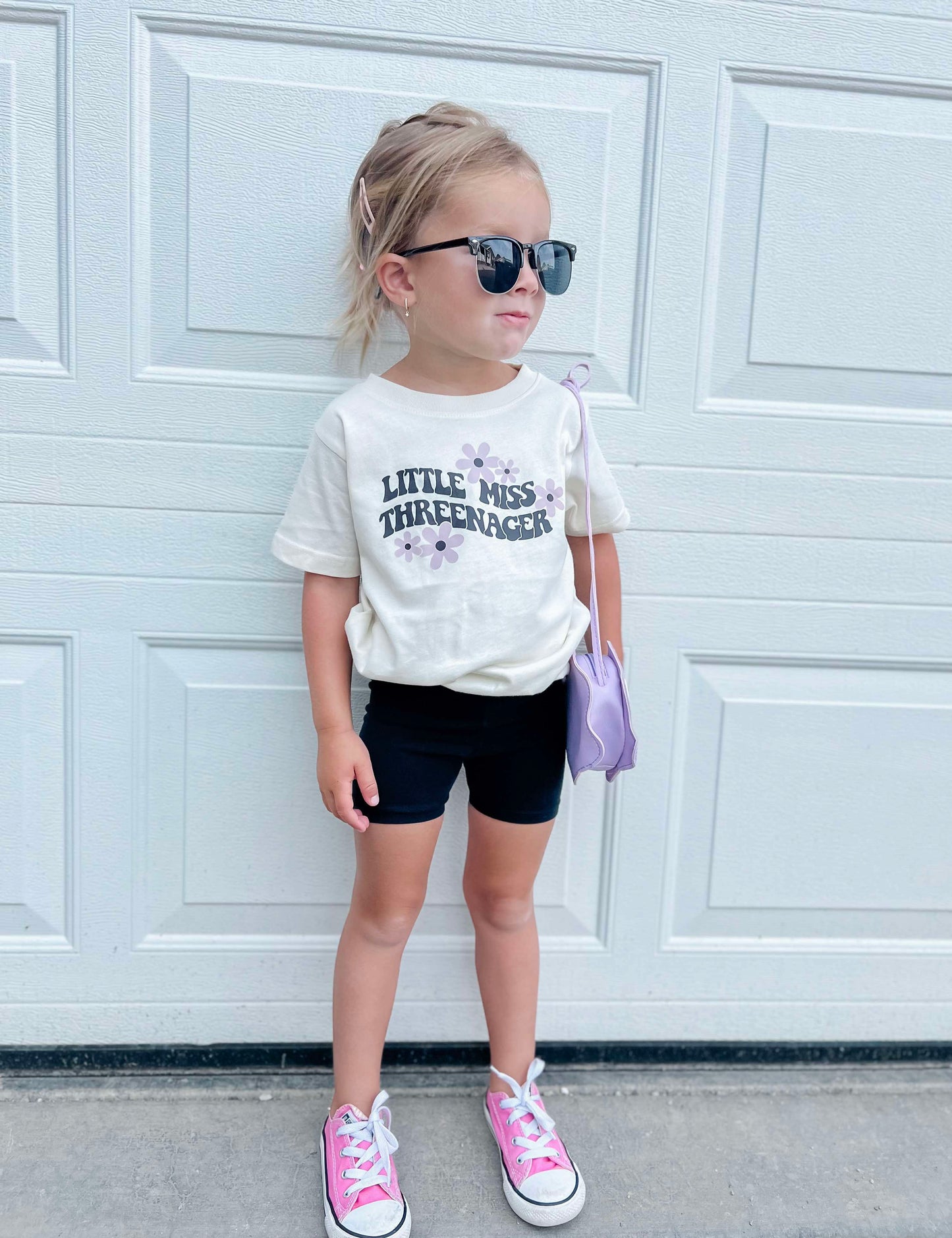 Little Miss Threenager Toddler T-Shirt