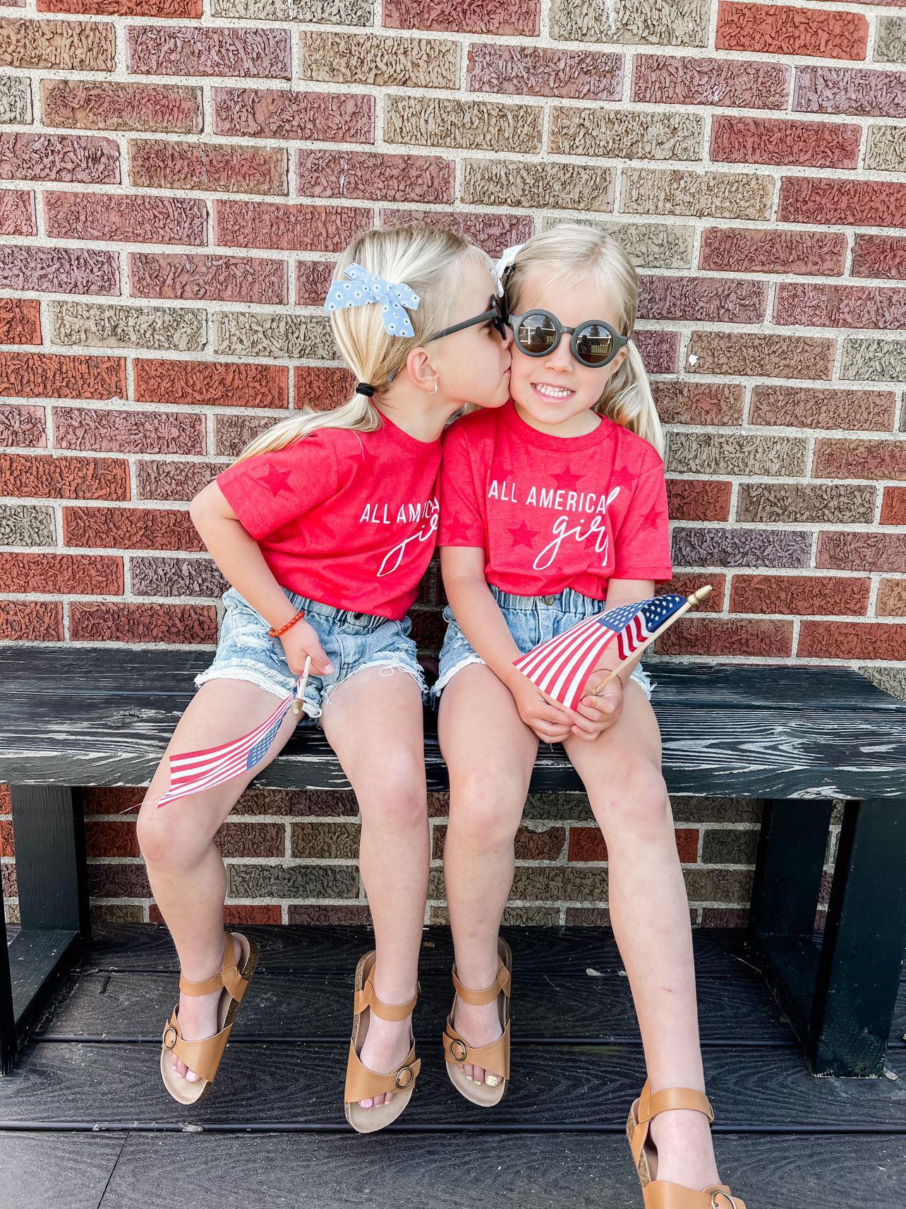 All American Girl Star Toddler T-Shirt