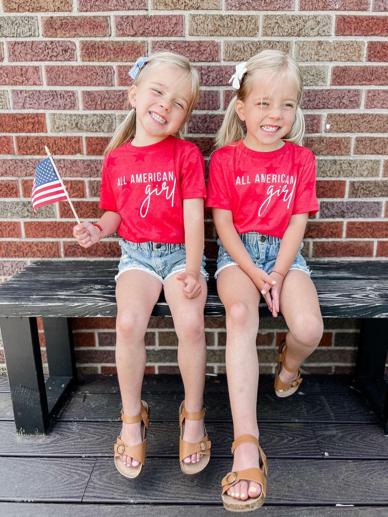 All American Girl Star Toddler T-Shirt