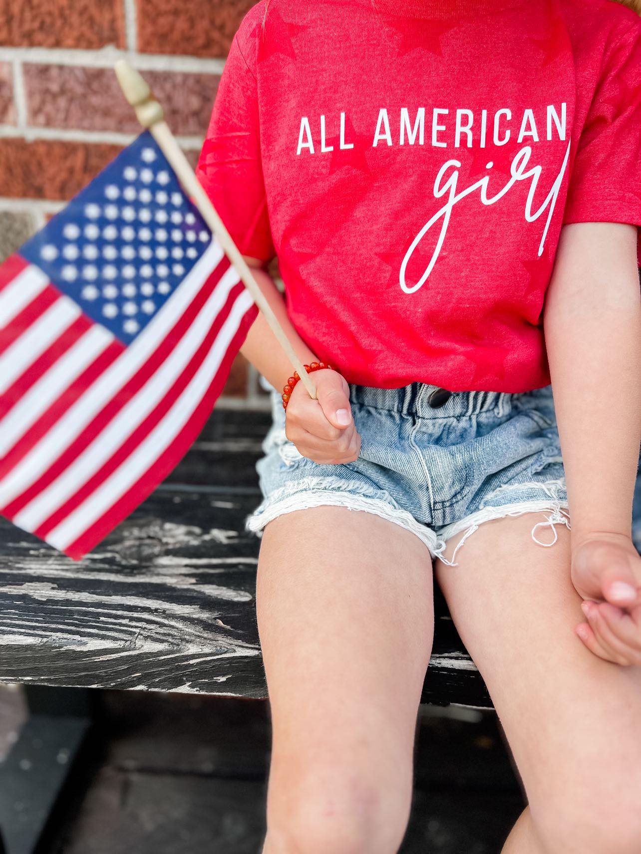 All American Girl Star Toddler T-Shirt