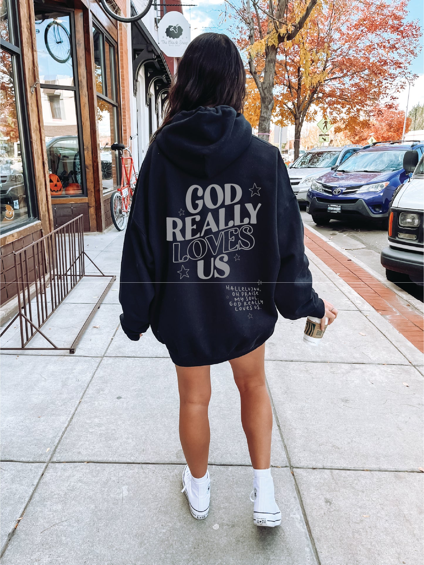 God Really Loves Us Hoodie Sweatshirt