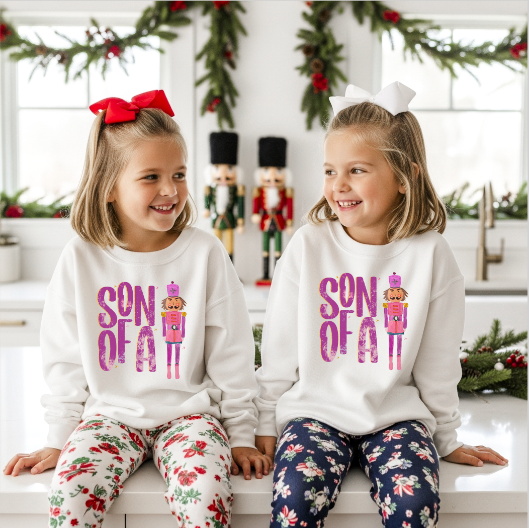Son Of A Nutcracker Toddler Crewneck Sweatshirt
