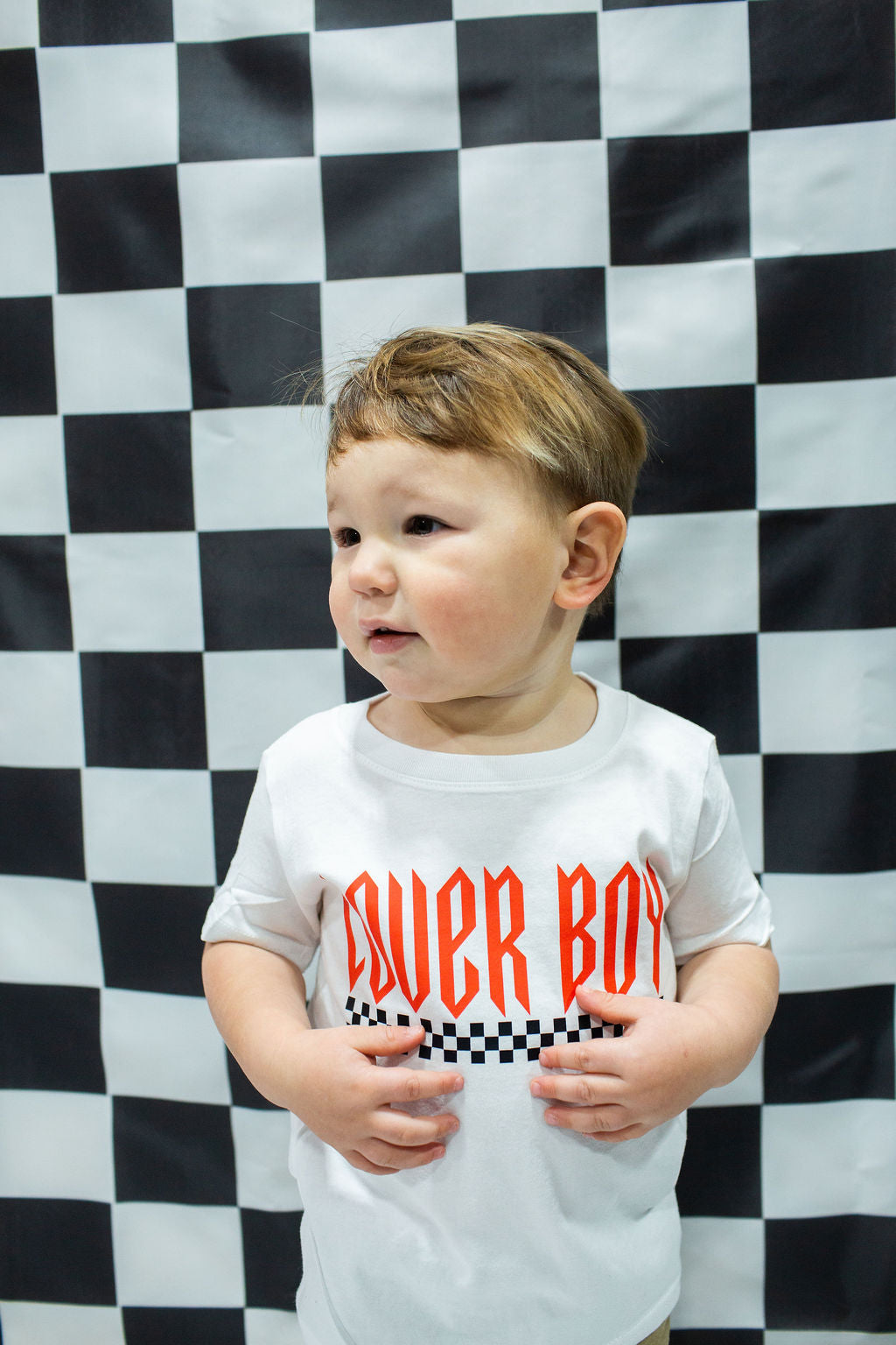 Lover Boy Check Toddler T-Shirt