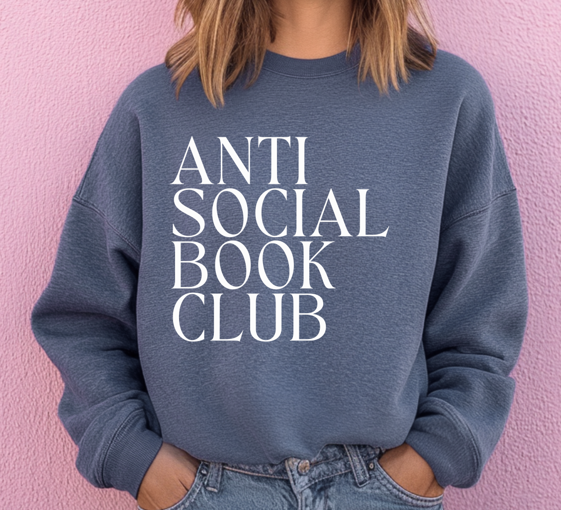 Anti Social Book Club Crewneck Sweatshirt