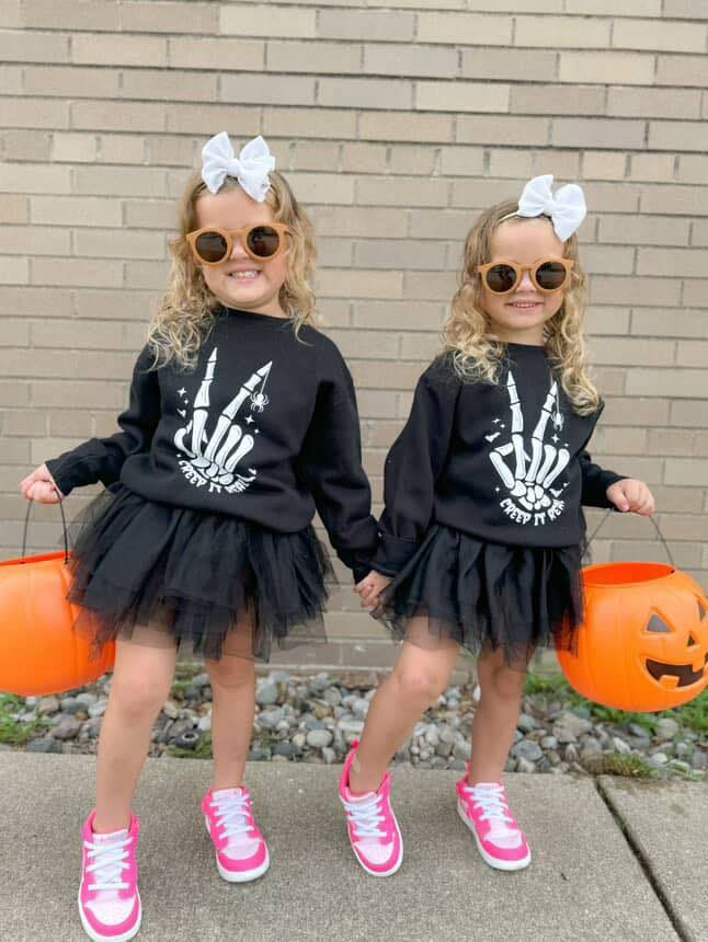 Creep It Real Toddler Crewneck Sweatshirt