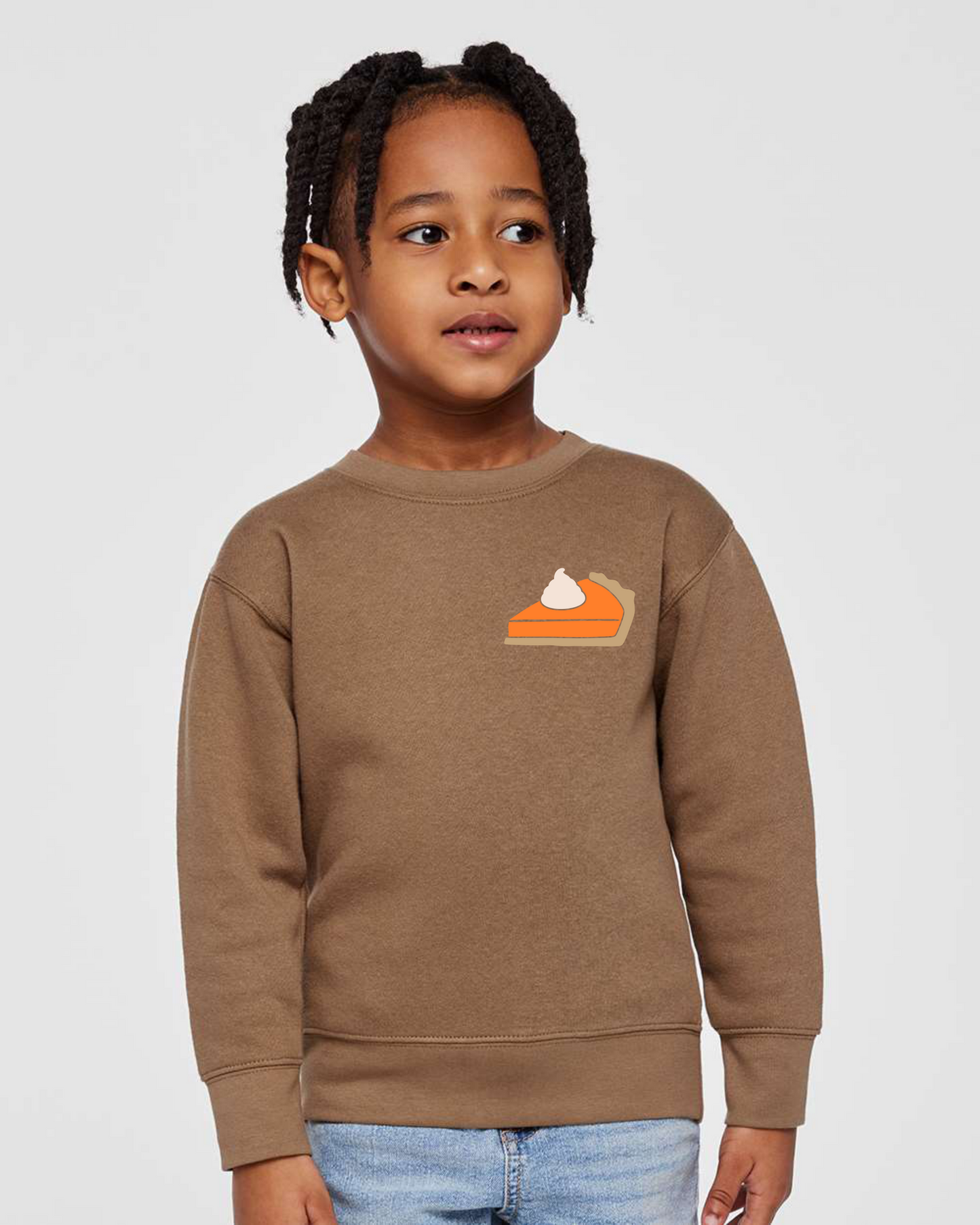 Homemade Pumpkin Pie Toddler Crewneck Sweatshirt