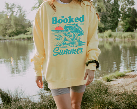 I'm Booked For The Summer Crewneck Sweatshirt