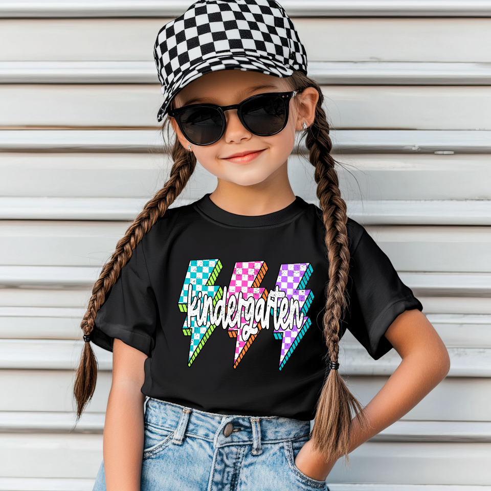Kindergarten Lightning Bolt T-Shirt