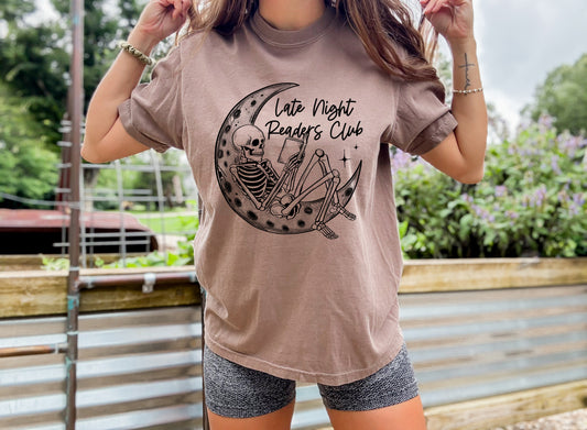 Late Night Readers Club T-Shirt