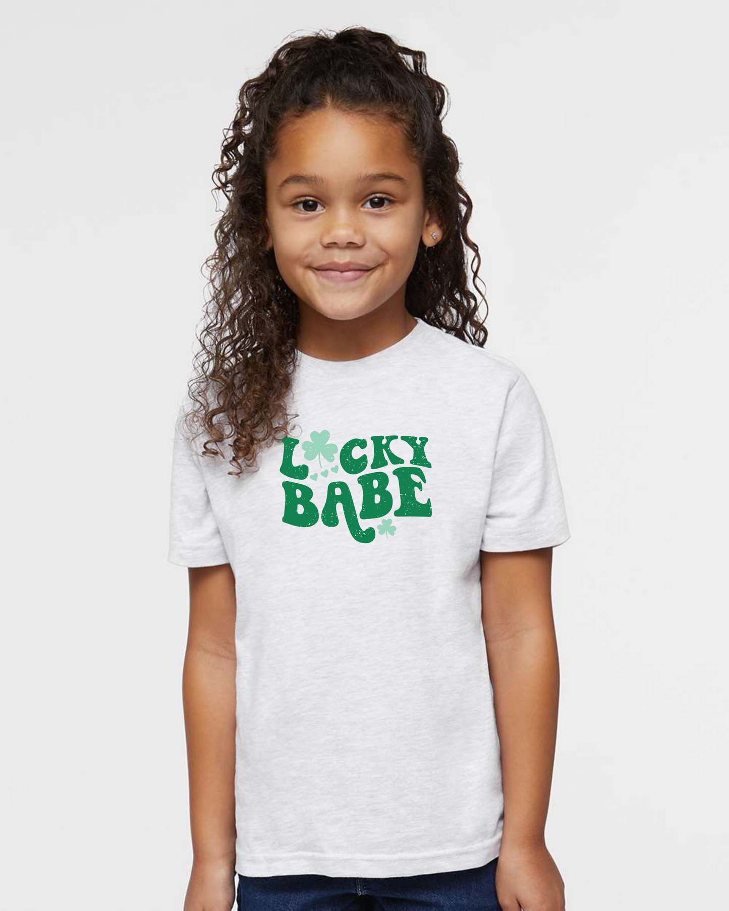 Lucky Babe Distressed Toddler T-shirt