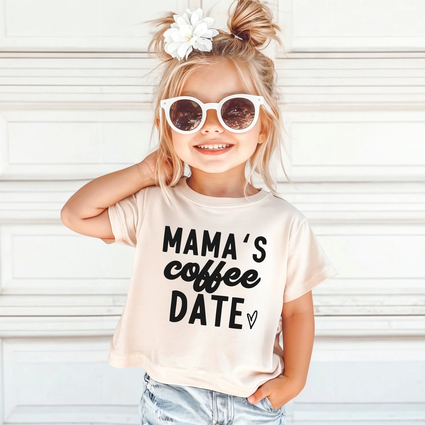 Mama's Coffee Date Toddler T-Shirt
