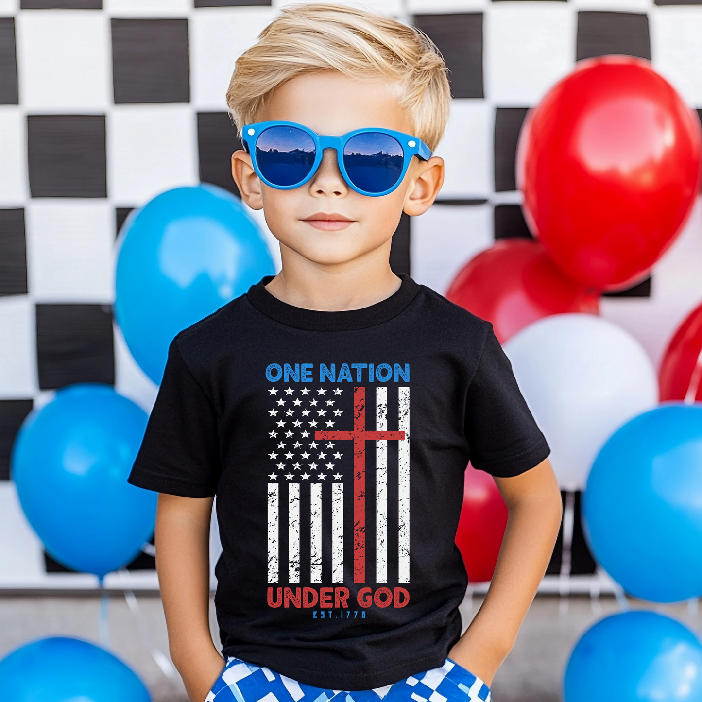 One Nation Under God Infant/Toddler T-Shirt