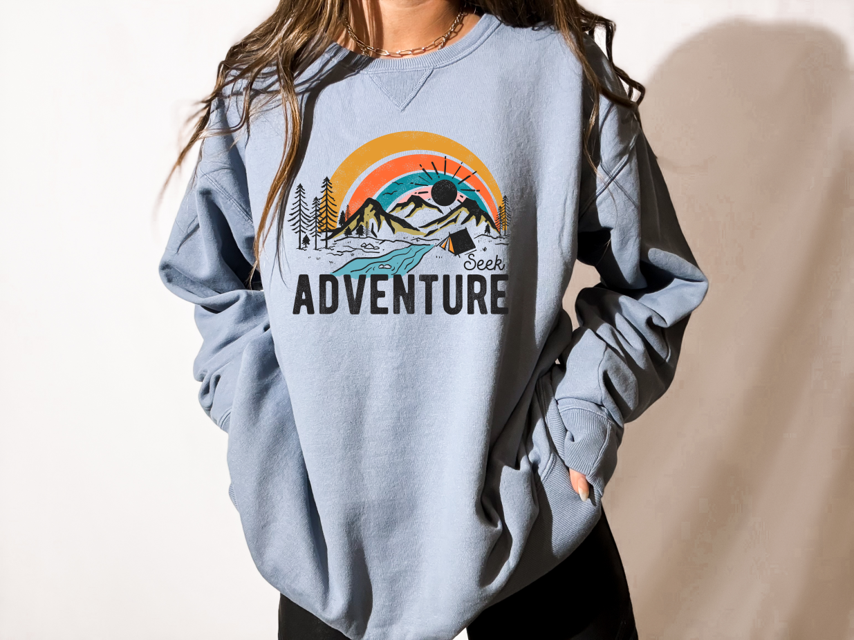 Seek Adventure Crewneck Sweatshirt