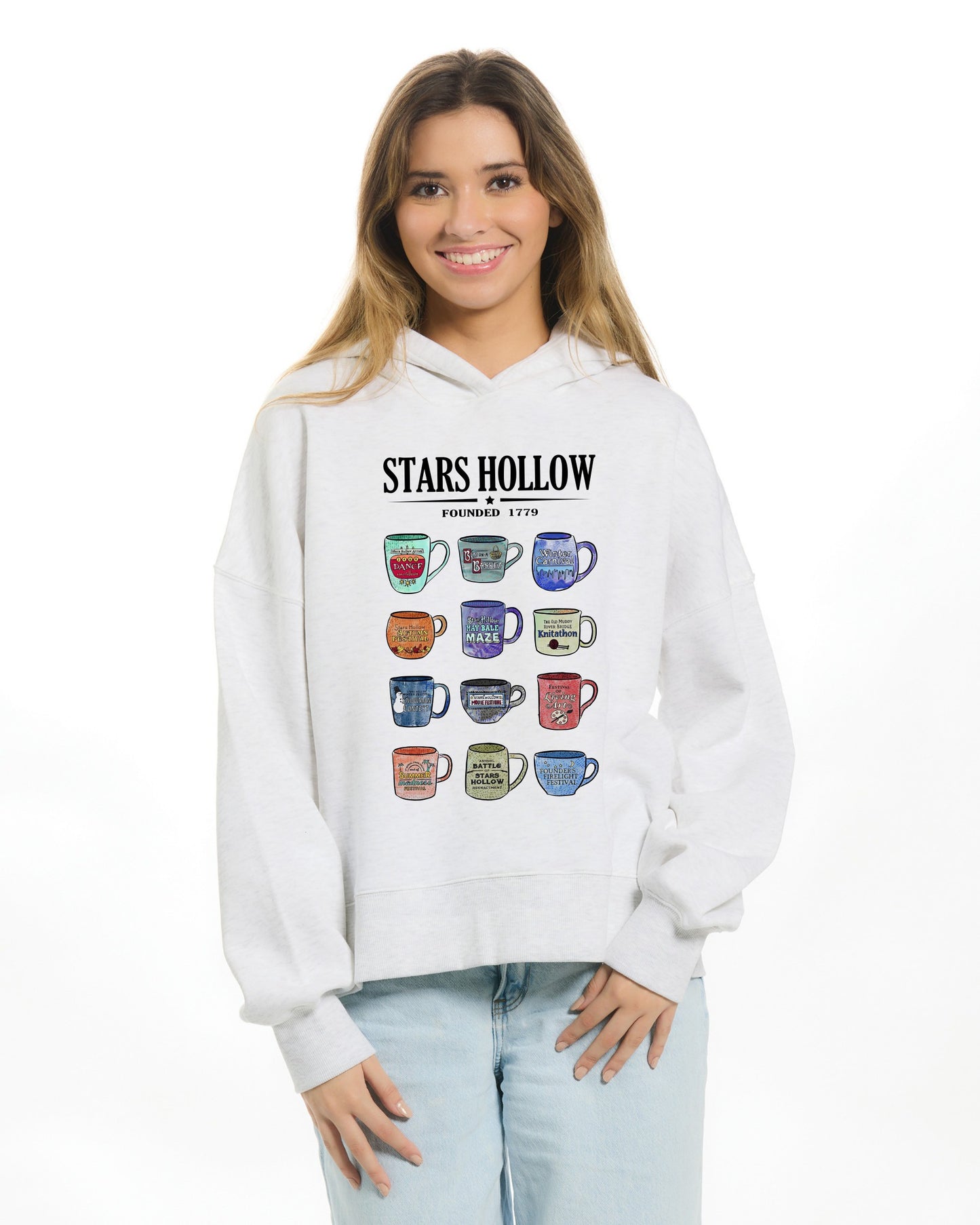 Stars Hollow Coffee Mugs Hoodie Sweatshirt