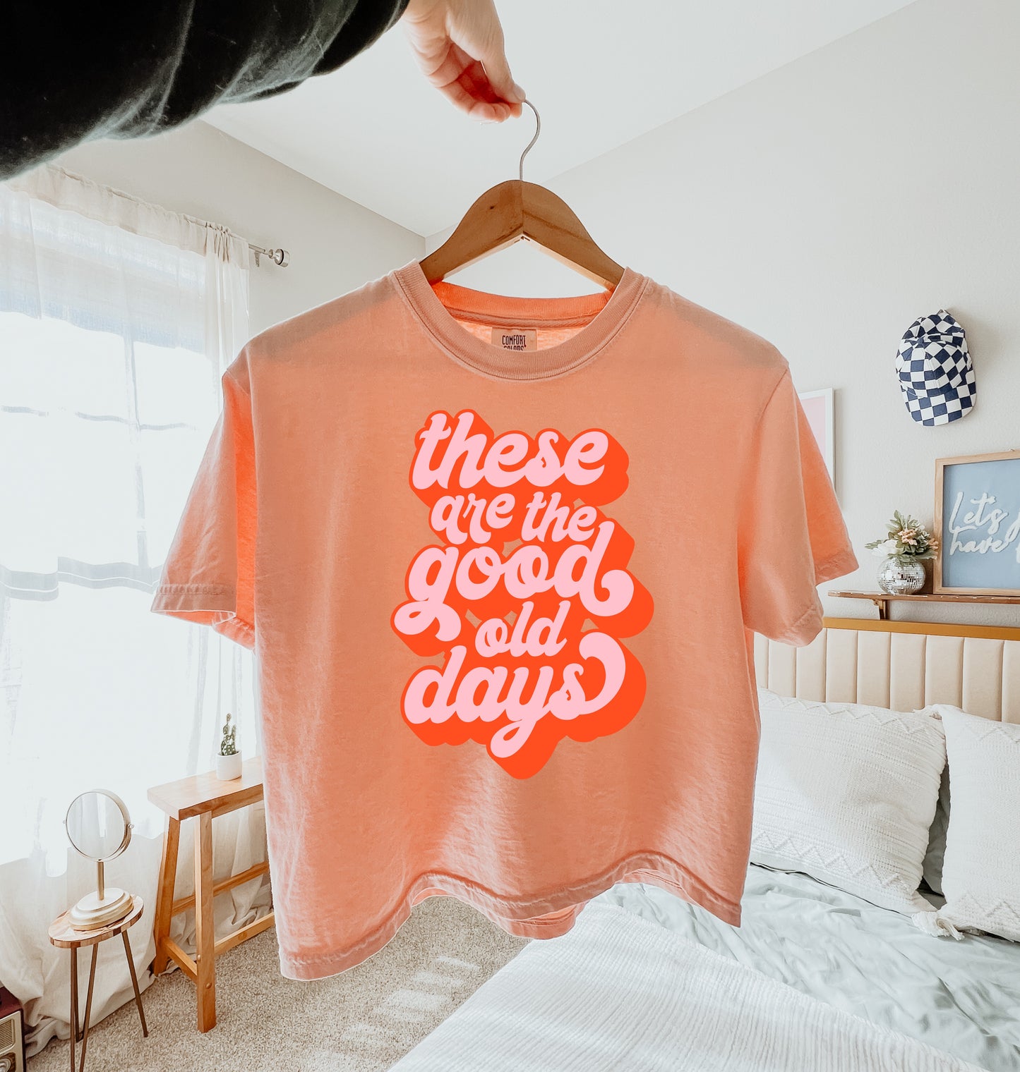 These Are The Good Old Days Women's Boxy Crop T-Shirt