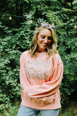 Cozy Season Ladies Boxy Crewneck Sweatshirt