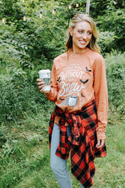 A Real Witch Without My Brew (Coffee) Long Sleeve T-Shirt