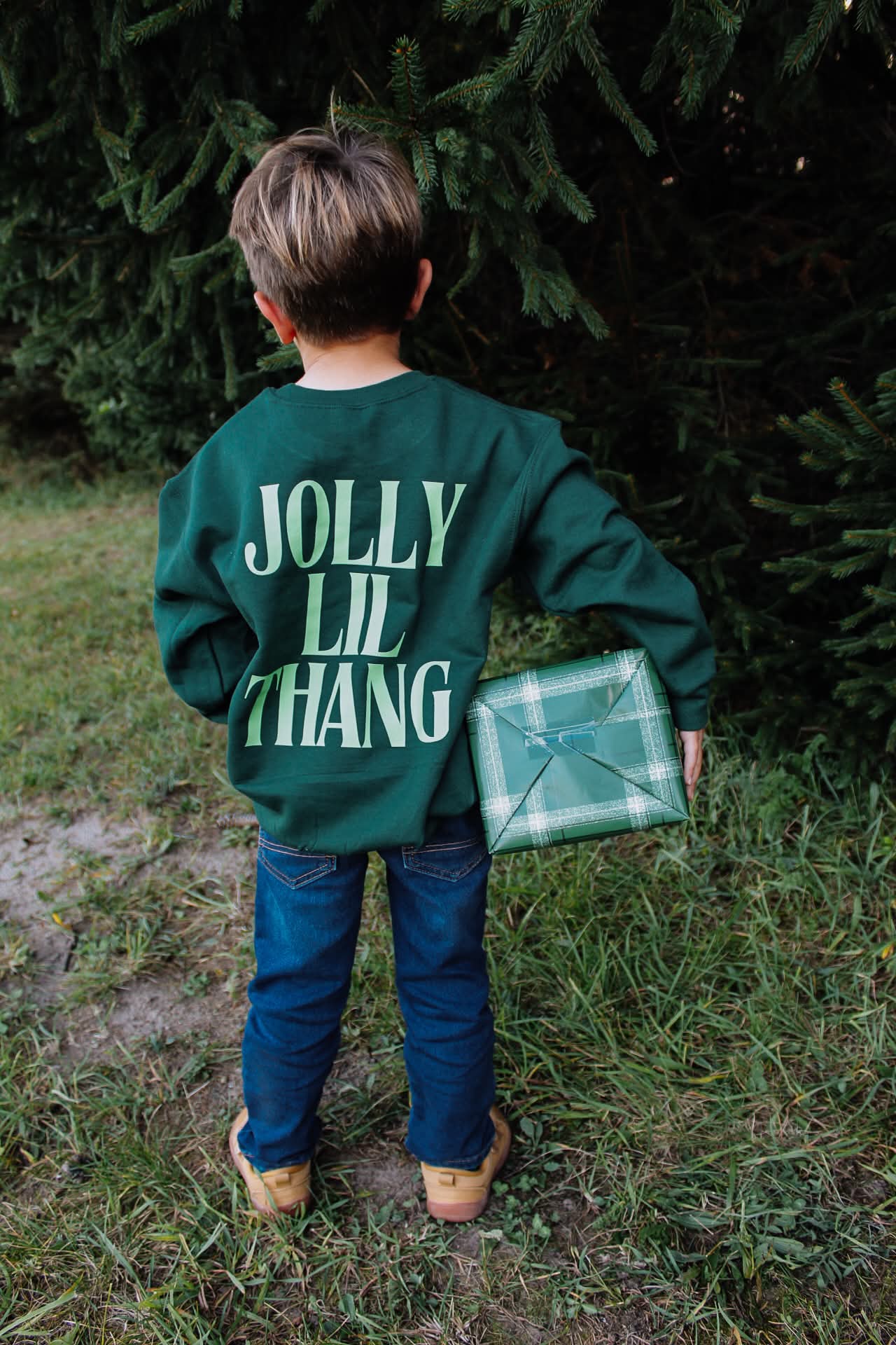 Jolly Lil Thang Youth Crewneck Sweatshirt