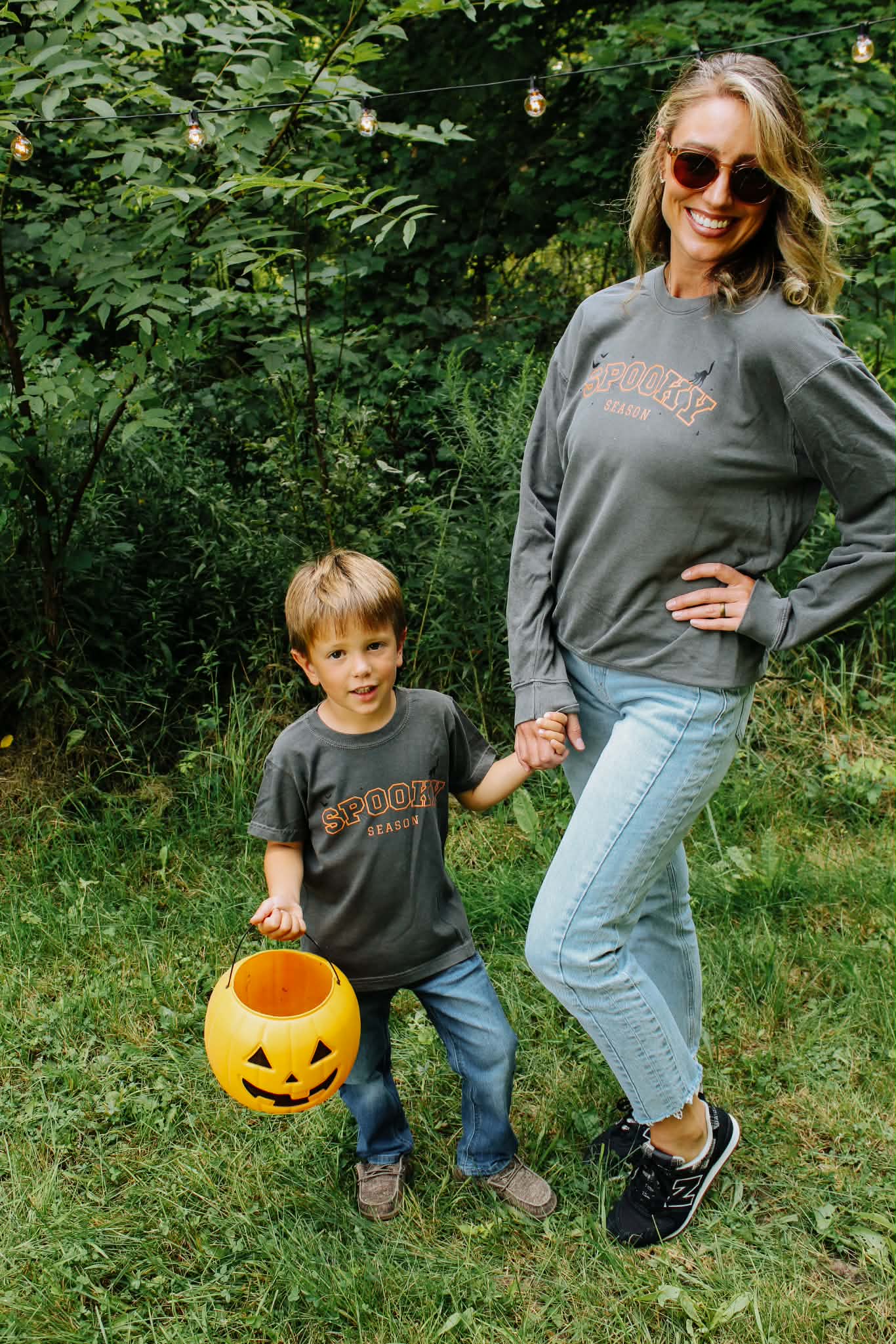 Varsity Spooky Season Crewneck Sweatshirt