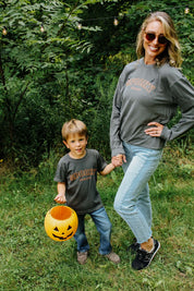 Varsity Spooky Season Crewneck Sweatshirt