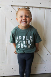 Distressed Apple Picking Crew Toddler/Youth T-Shirt