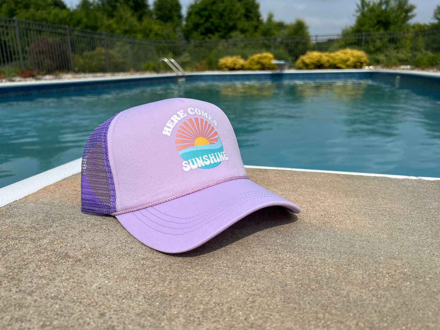 Here Comes The Sun Trucker Hat