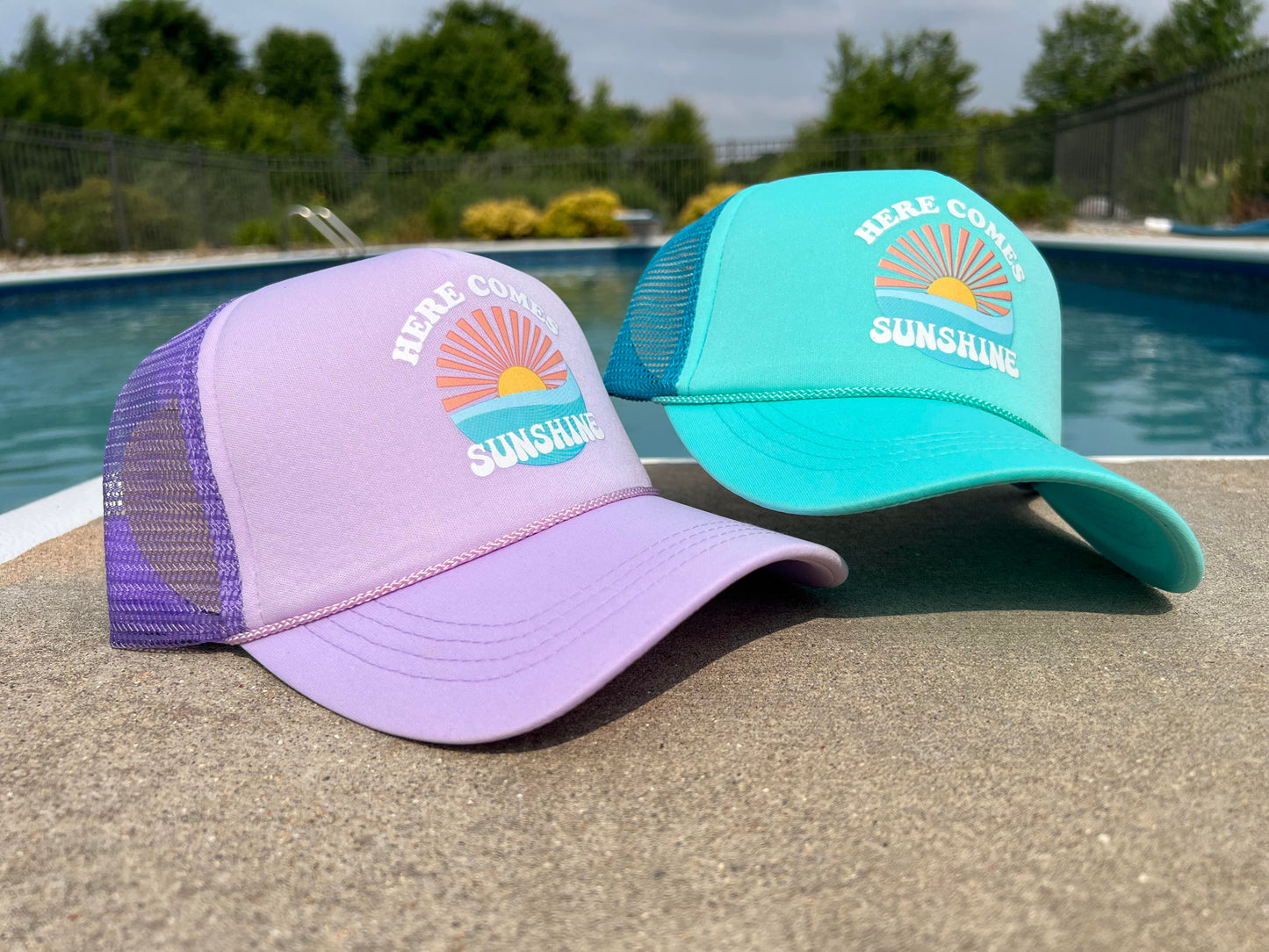 Here Comes The Sun Trucker Hat