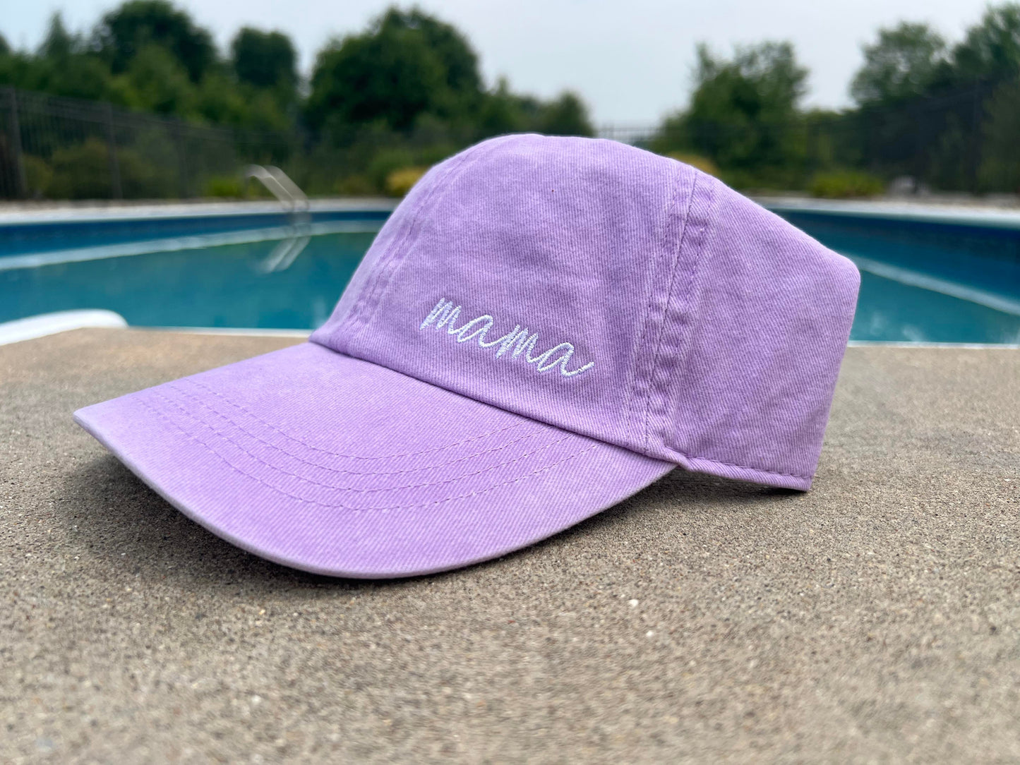 Mama Embroidery Baseball Cap