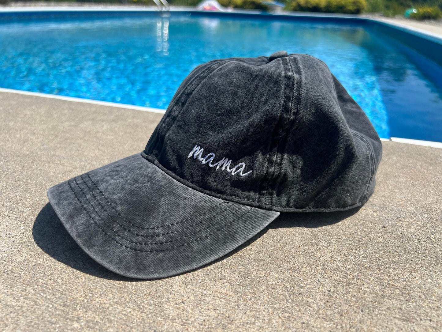 Mama Embroidery Baseball Cap