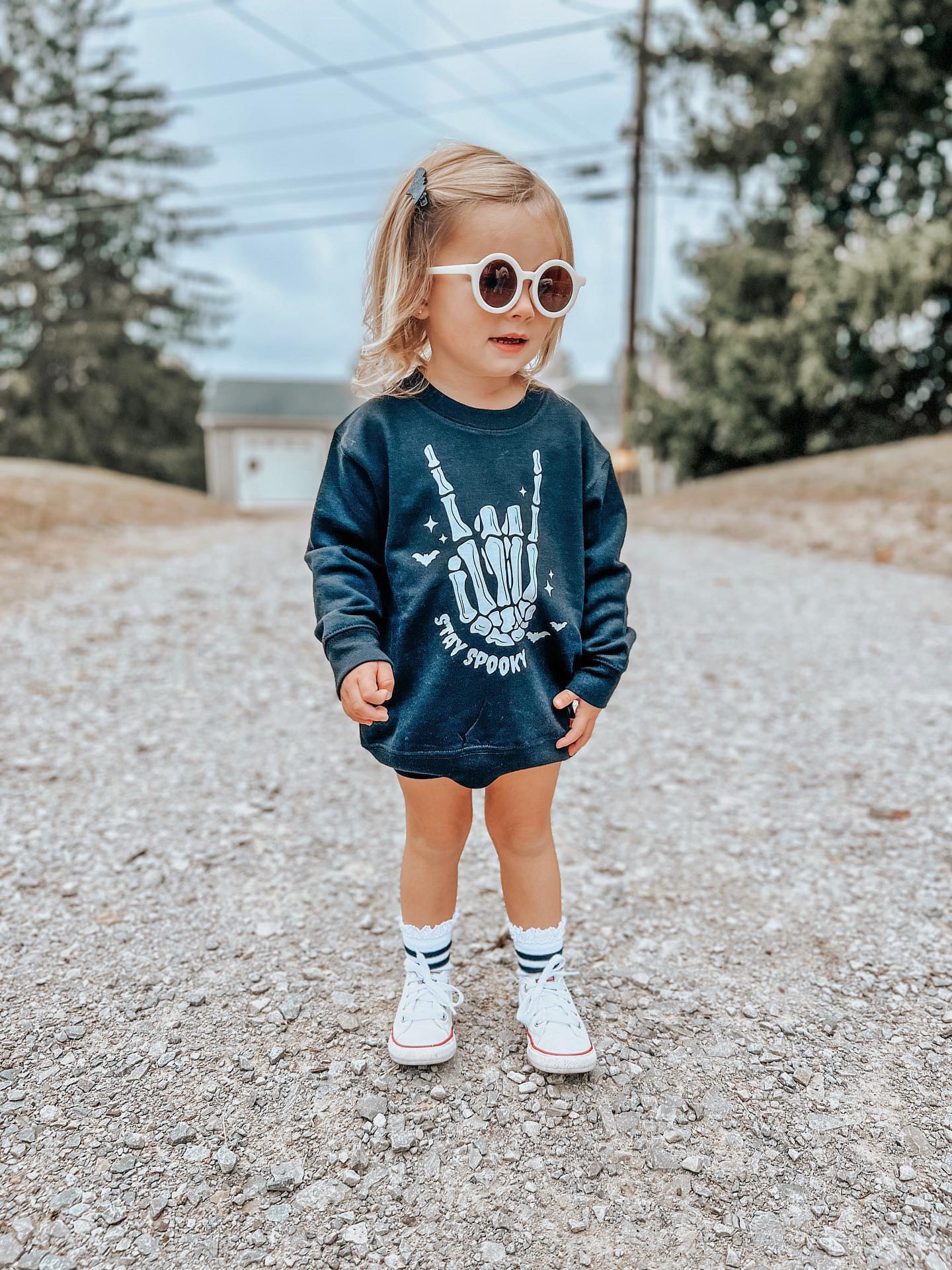 Stay Spooky Toddler Crewneck Sweatshirt