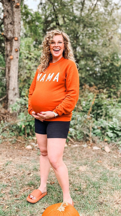 MAMA (matching with Mama's Pumpkin) Crewneck Sweatshirt