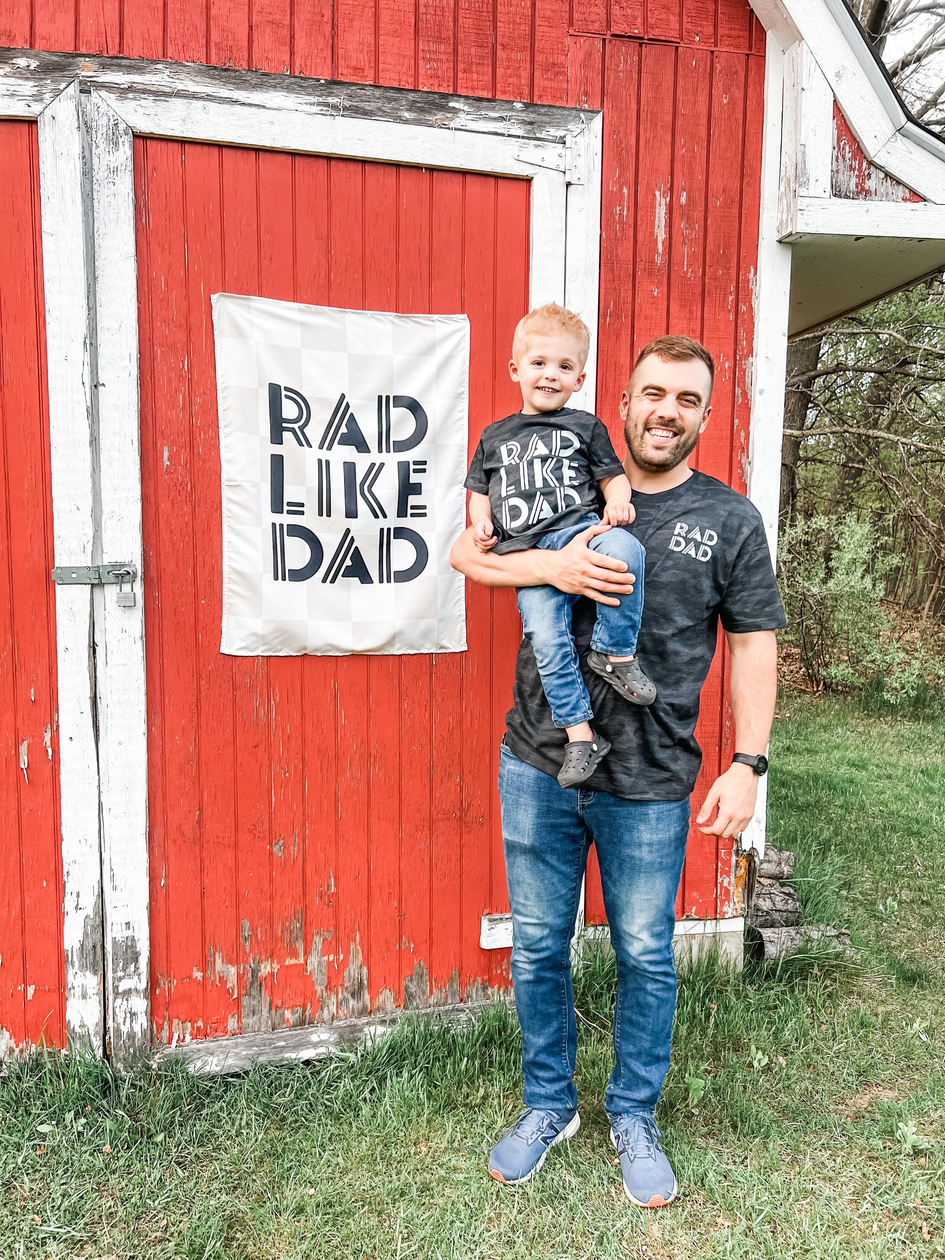 Rad Like Dad Toddler T-Shirt