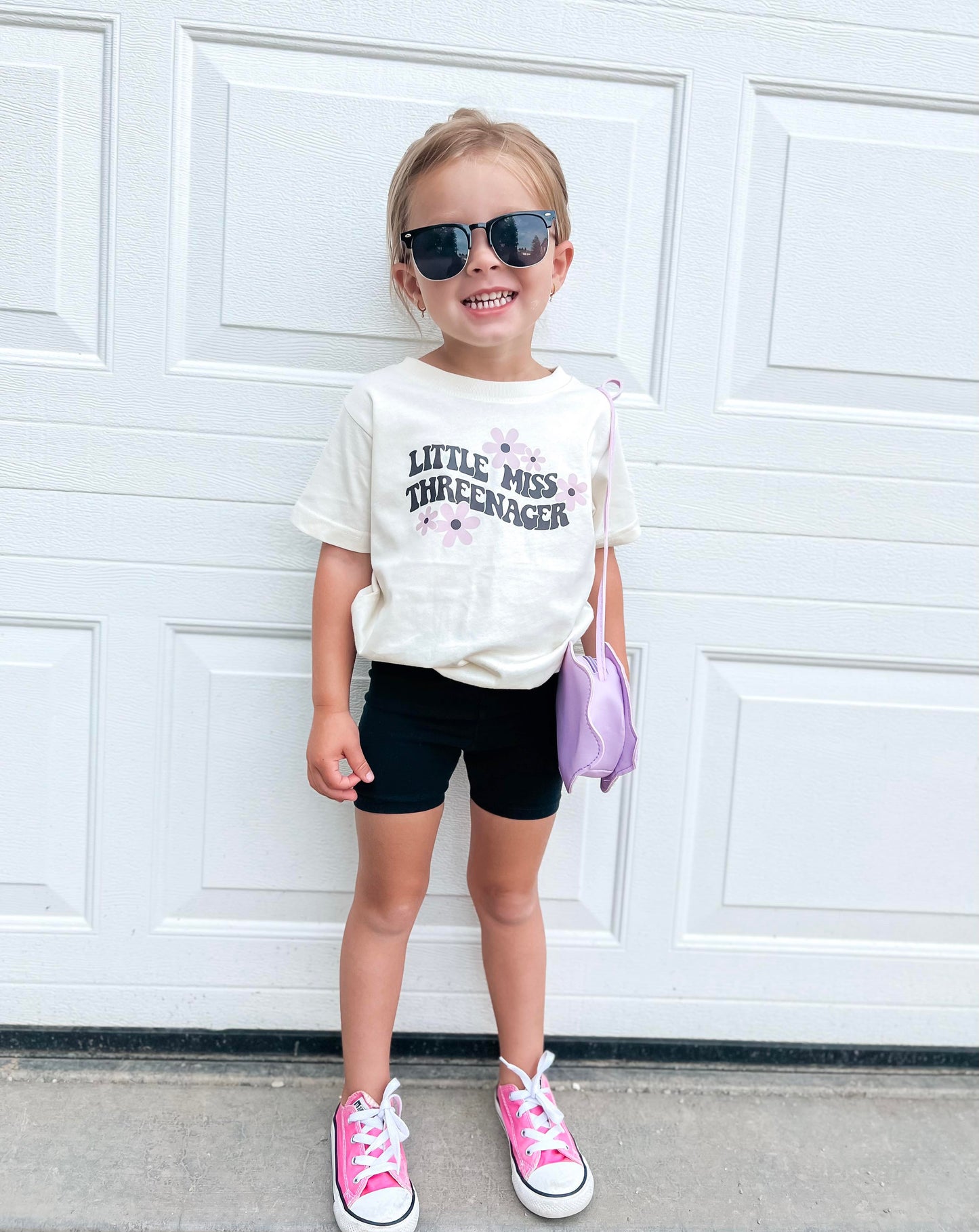 Little Miss Threenager Toddler T-Shirt