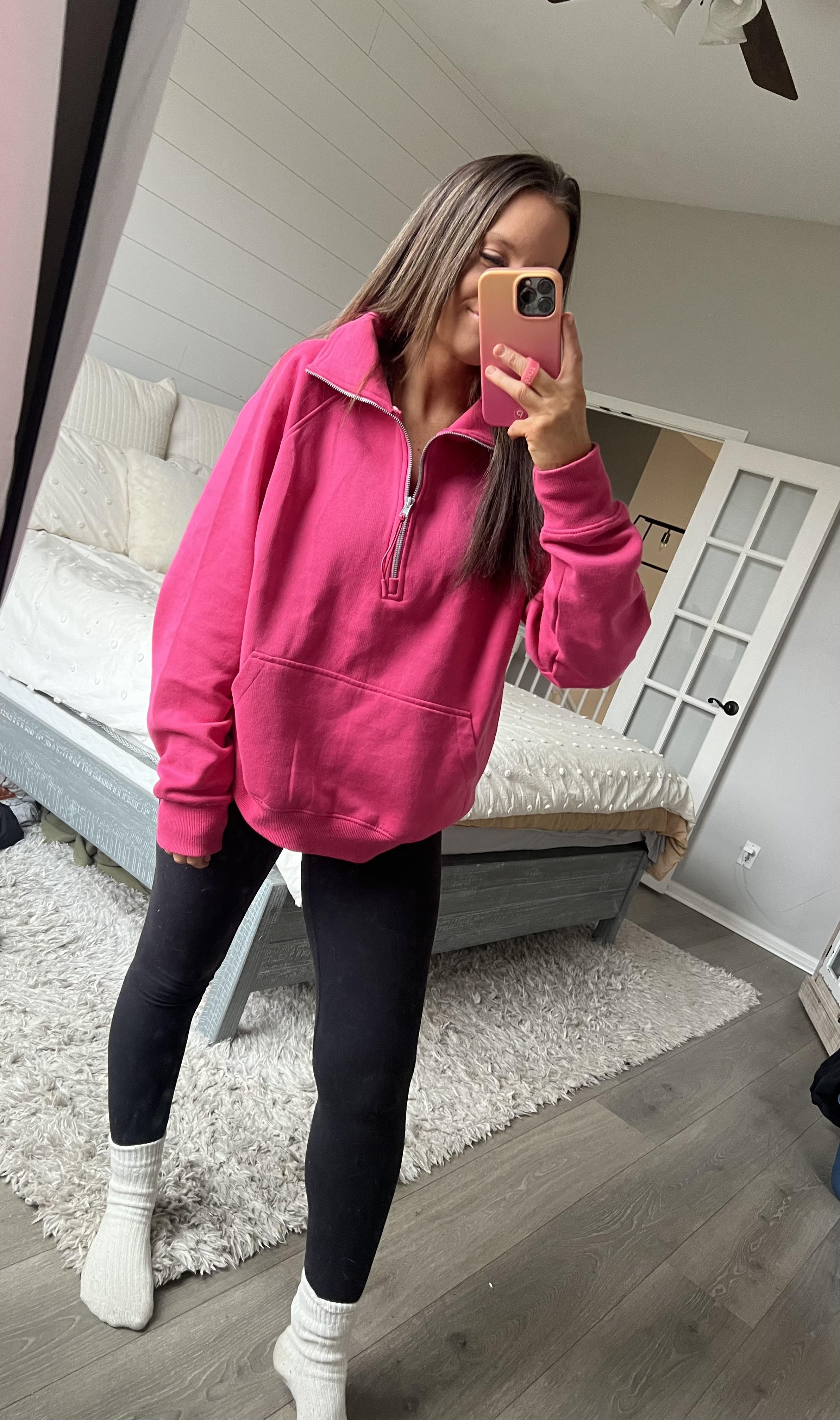 Women's Boxy Half Zip Fleece