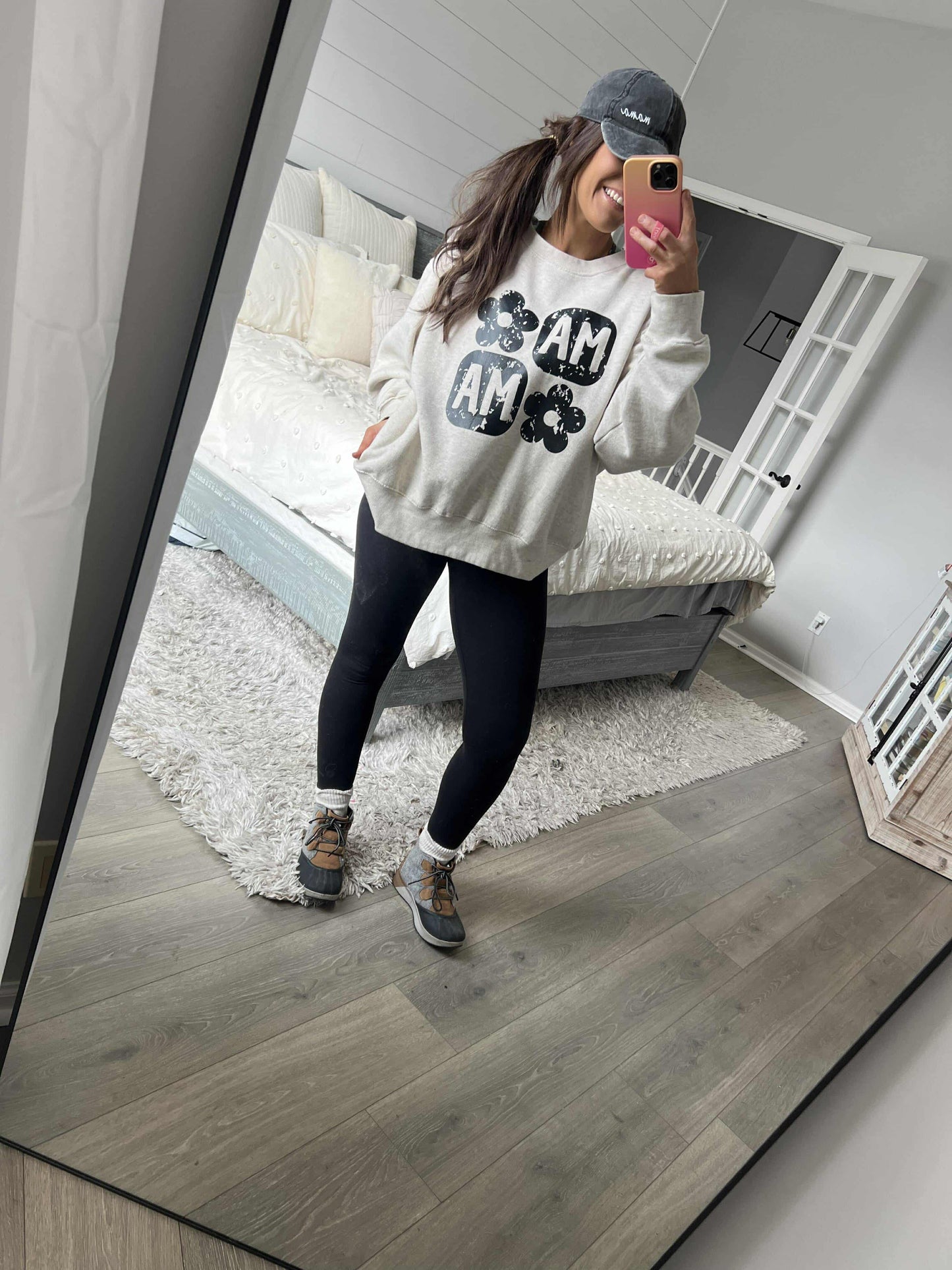 MA MA Women's Boxy Crewneck Sweatshirt