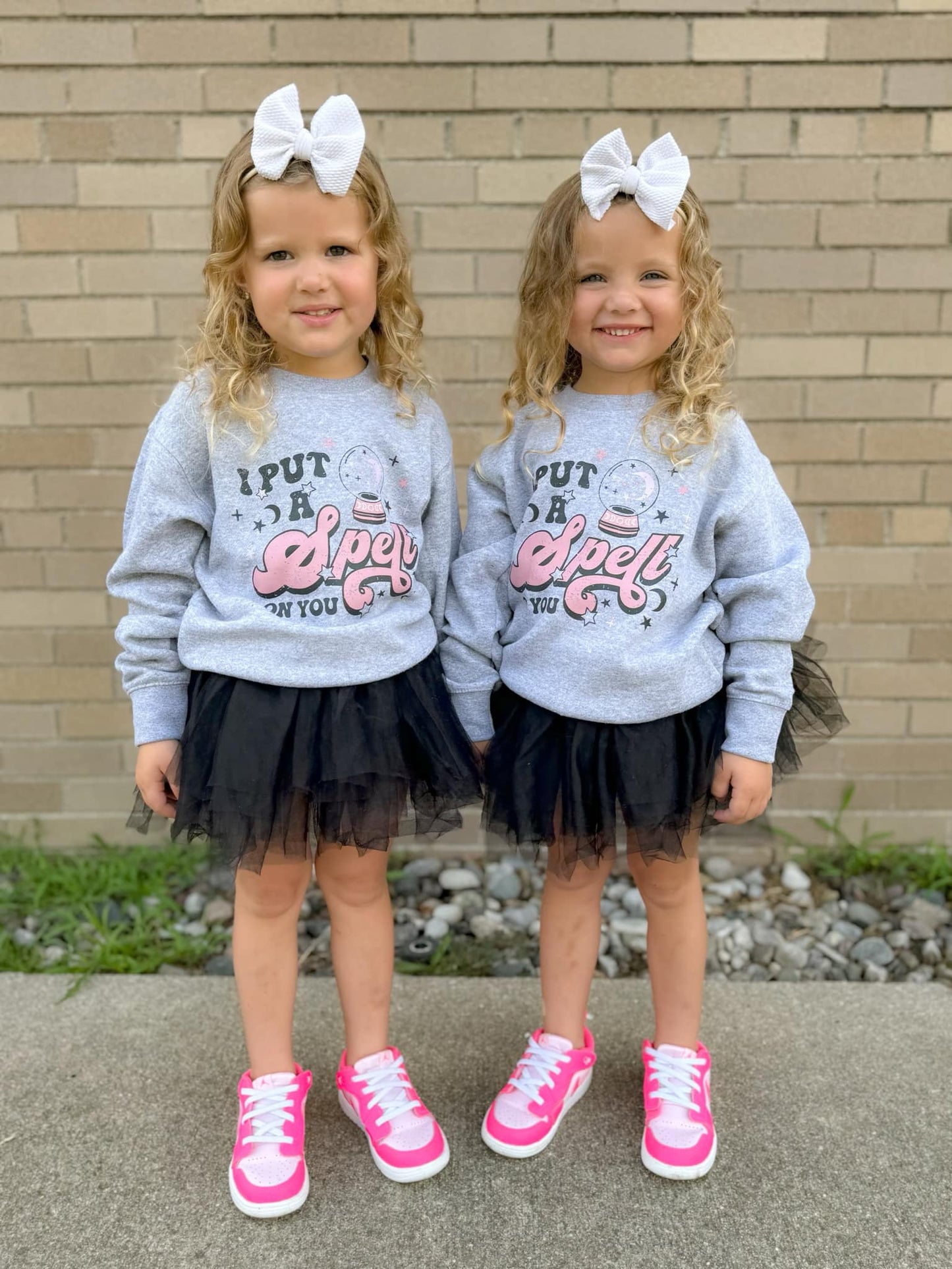 I Put A Spell On You Toddler Crewneck Sweatshirt