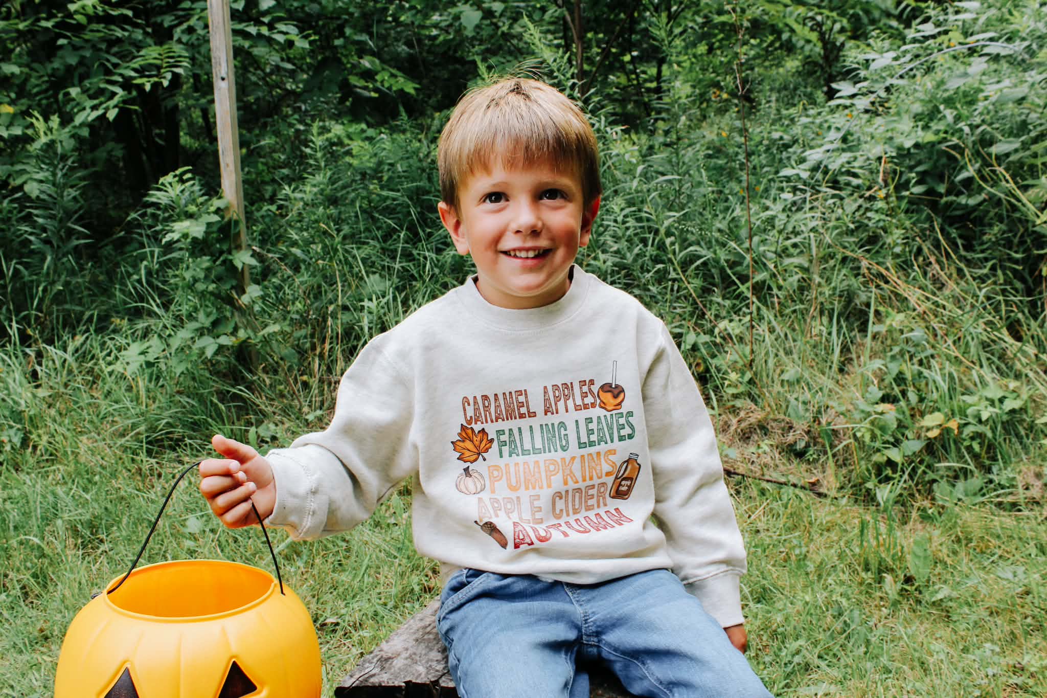 Fall Day Toddler/Youth Crewneck Sweatshirt