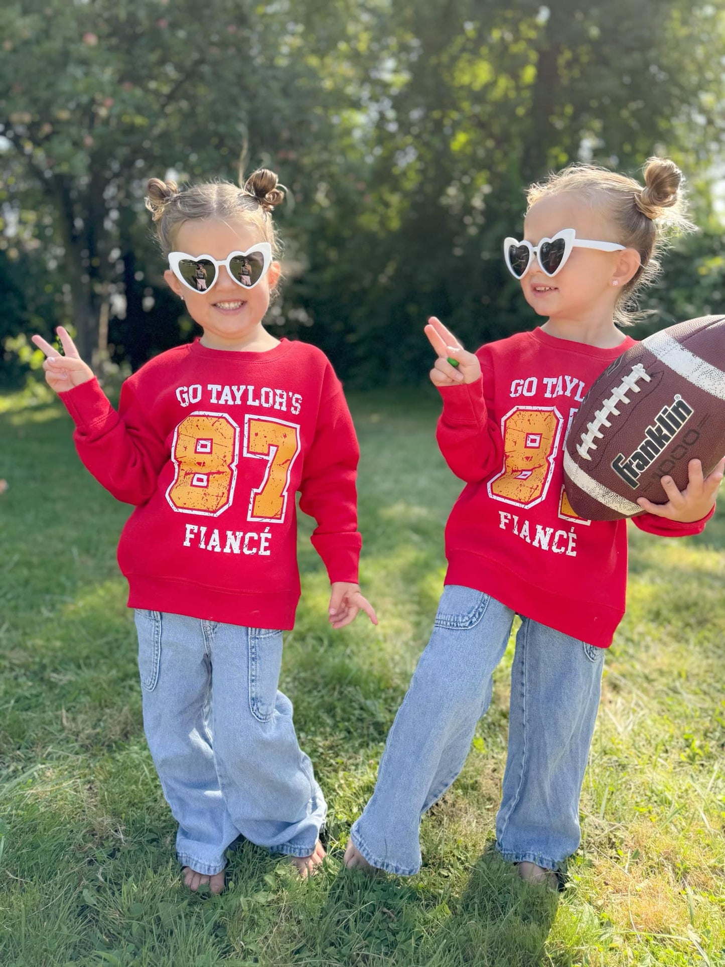 Go Taylor's Fiancé Toddler Crewneck Sweatshirt