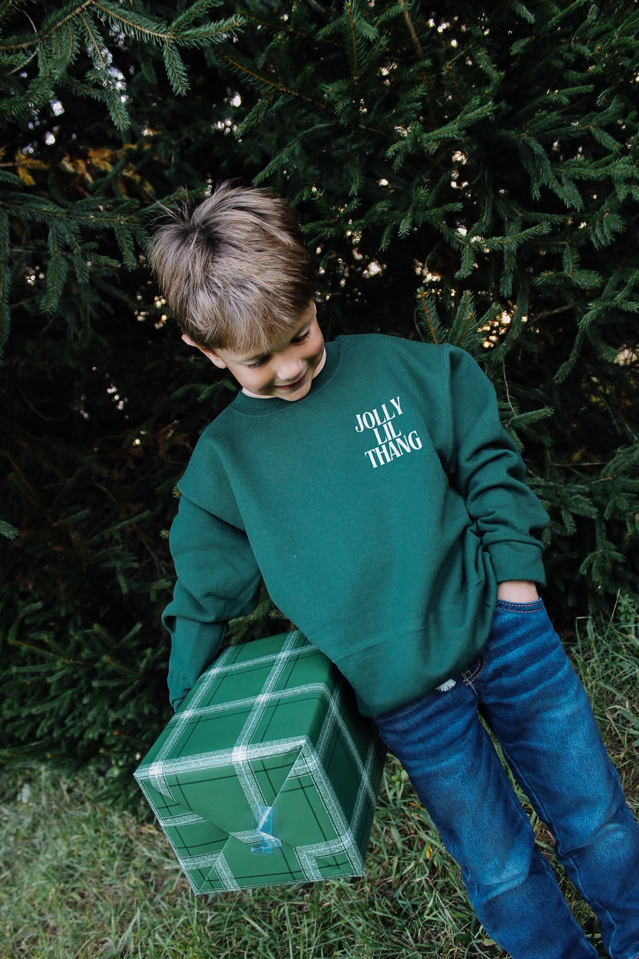 Jolly Lil Thang Youth Crewneck Sweatshirt