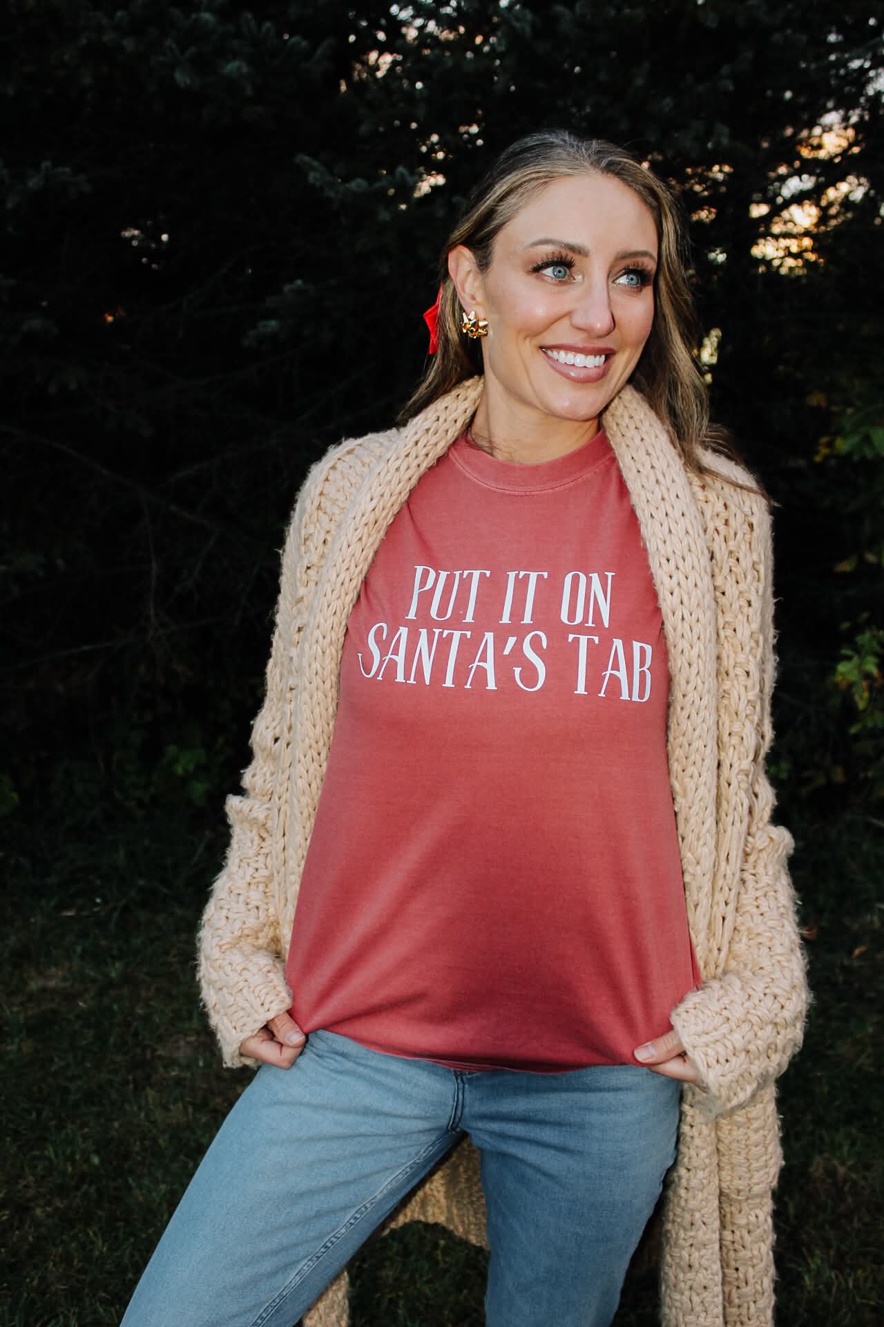 Put It On Santa's Tab T-Shirt