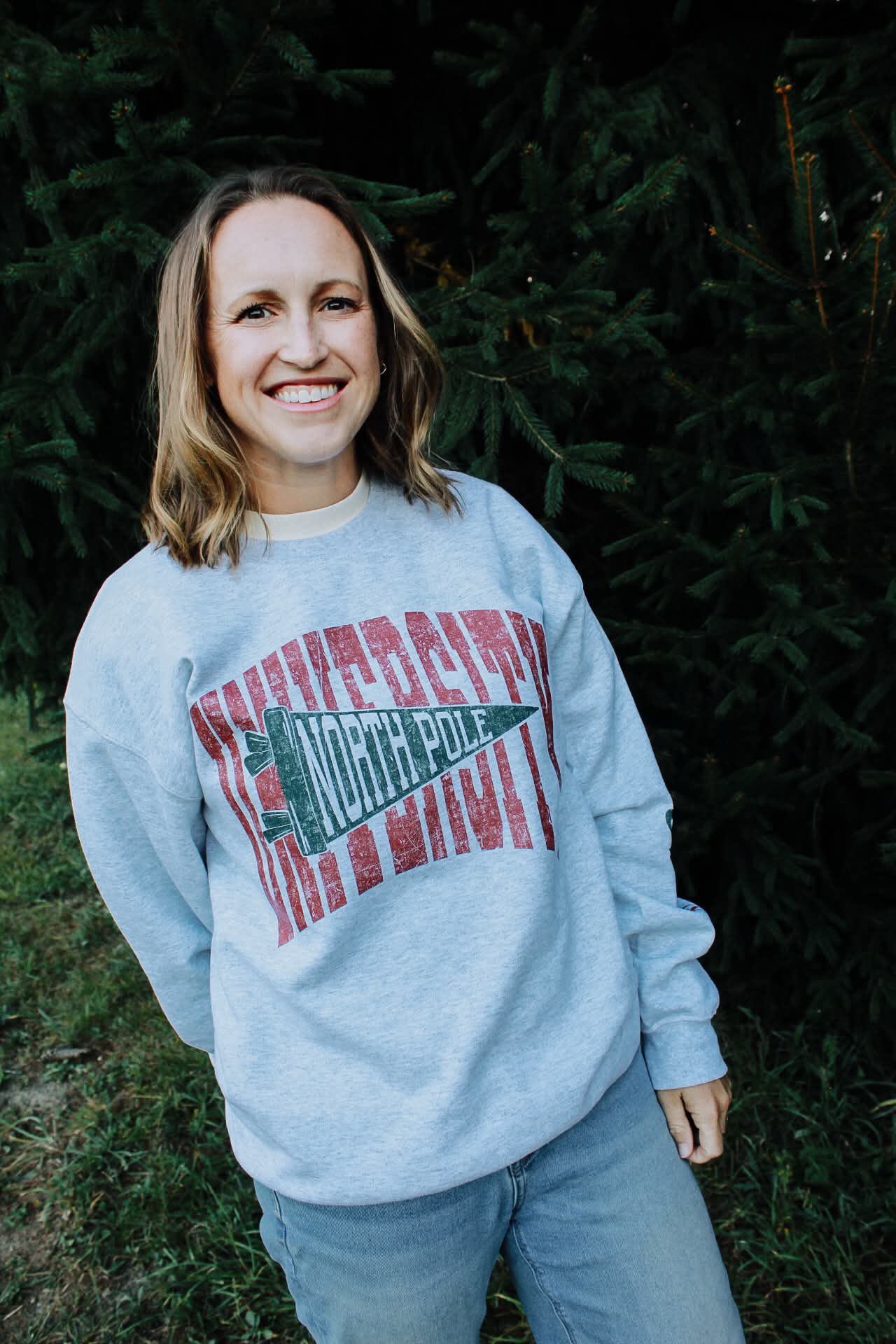 North Pole University Crewneck Sweatshirt
