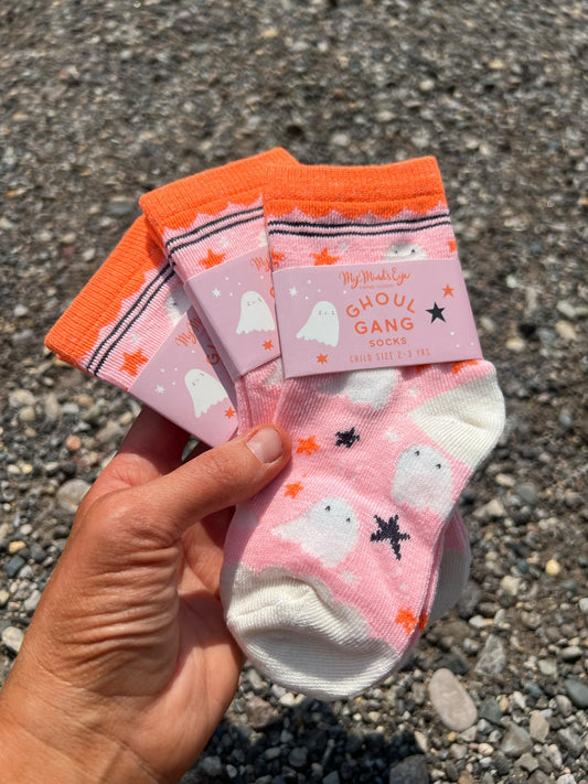Ghost Pattern Children's Socks