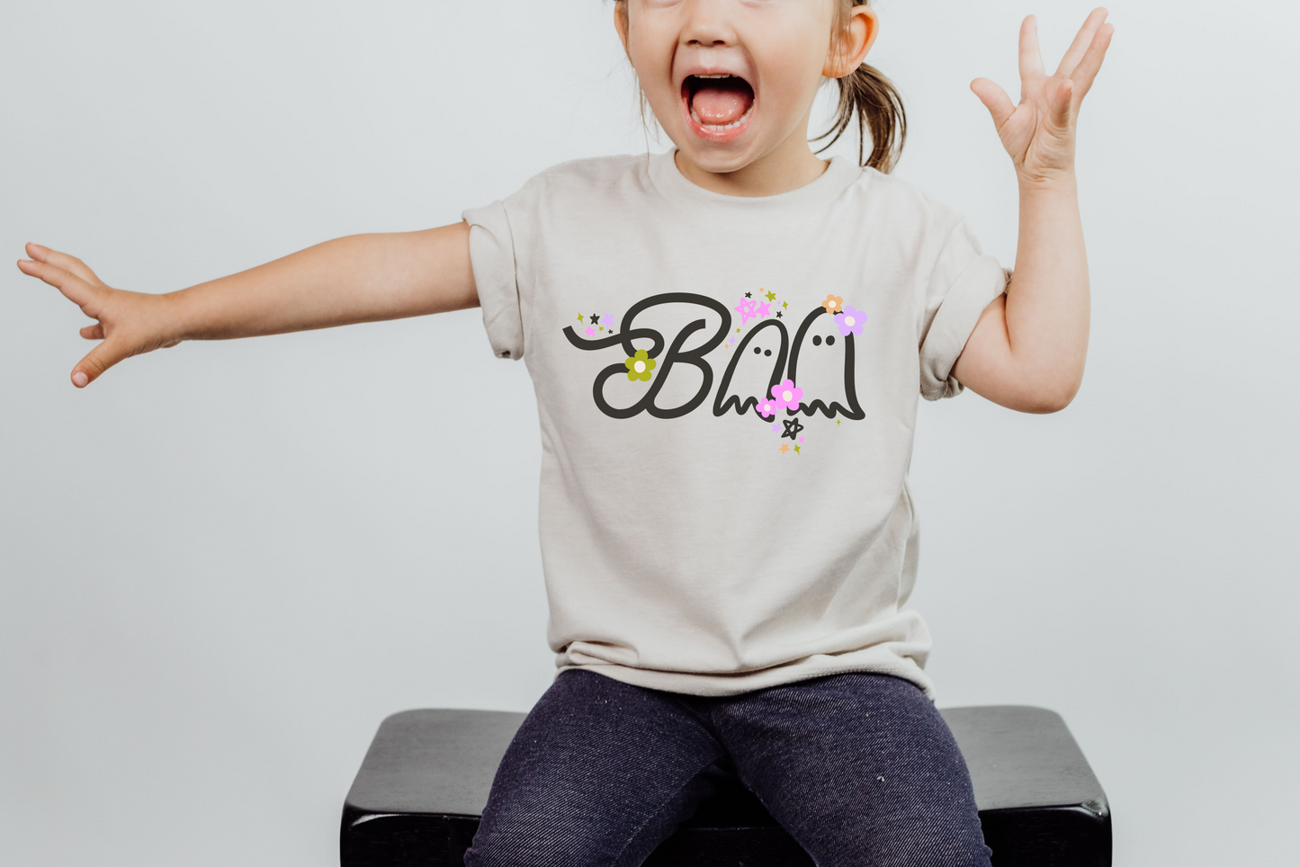 Boo Flower Toddler T-Shirt