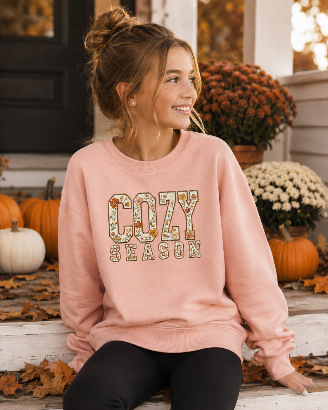 Cozy Season Toddler/Youth Crewneck Sweatshirt