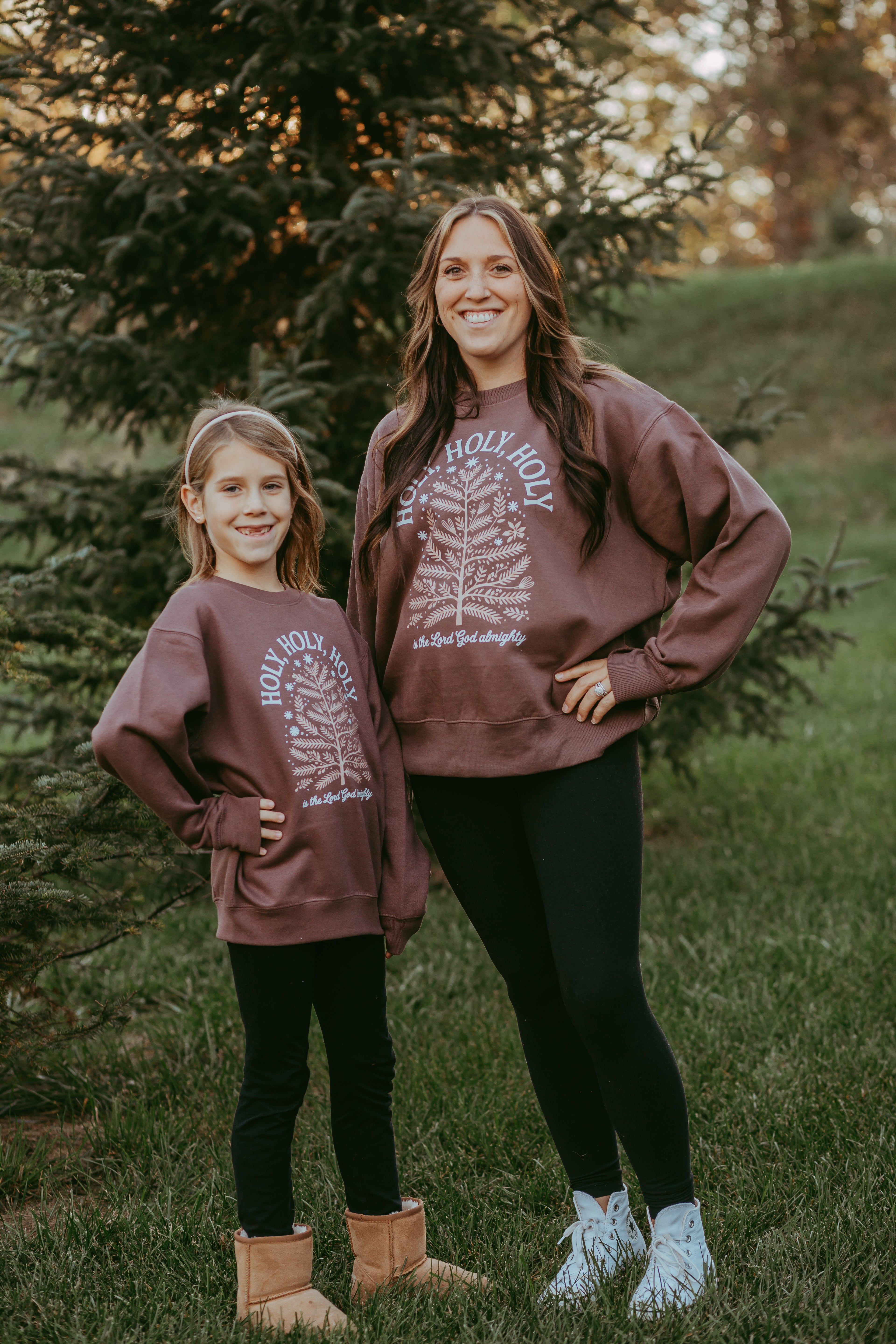 Holy Holy Holy Is The Lord God Almighty Adult Crewneck Sweatshirt