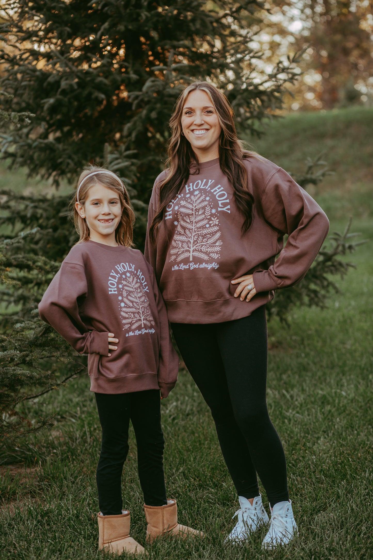 Holy Holy Holy Is The Lord God Almighty YOUTH Crewneck Sweatshirt