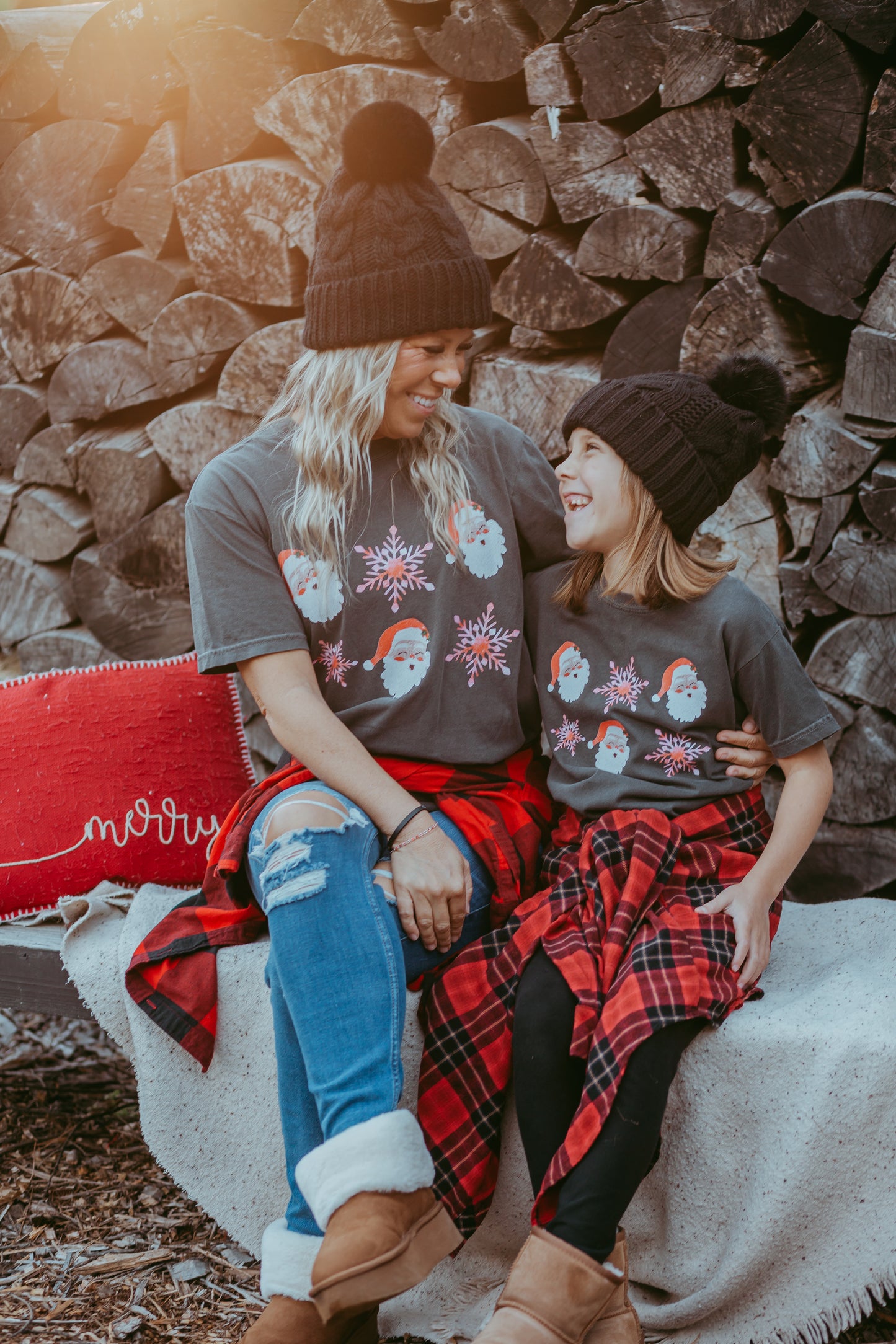 Santas & Snowflakes T-Shirt