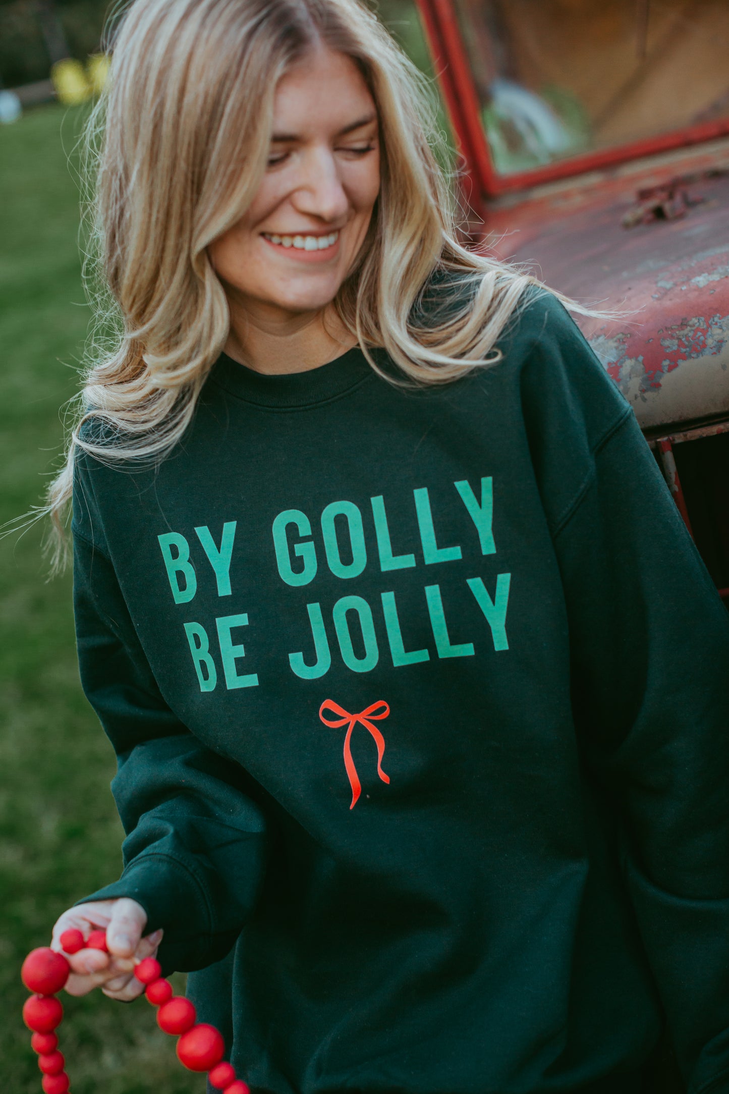 By Golly Be Jolly Crewneck Sweatshirt