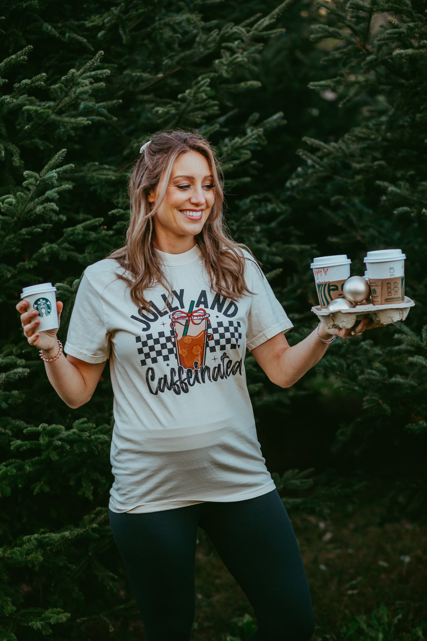 Jolly & Caffeinated T-Shirt